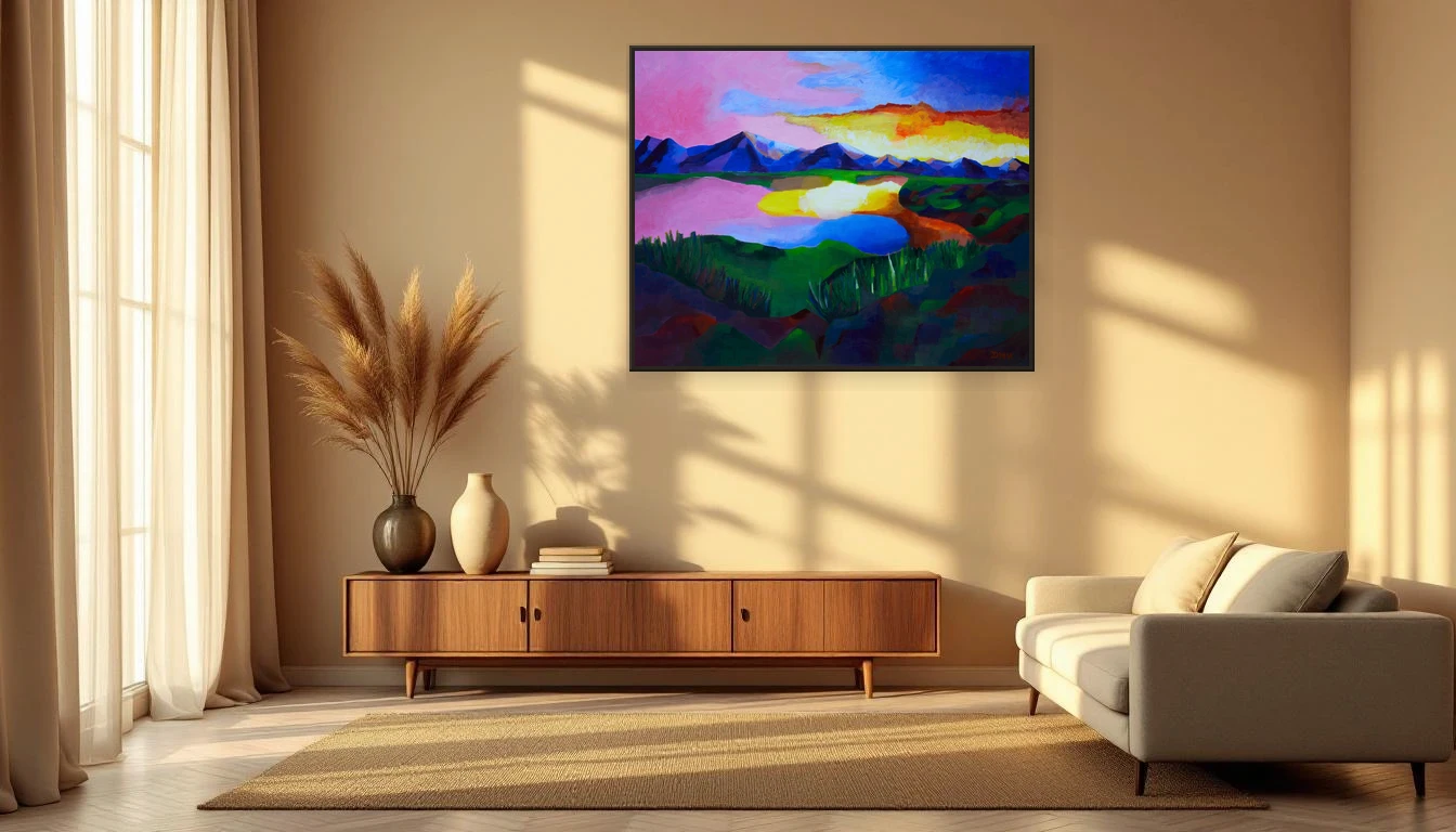 When Light Meets Canvas