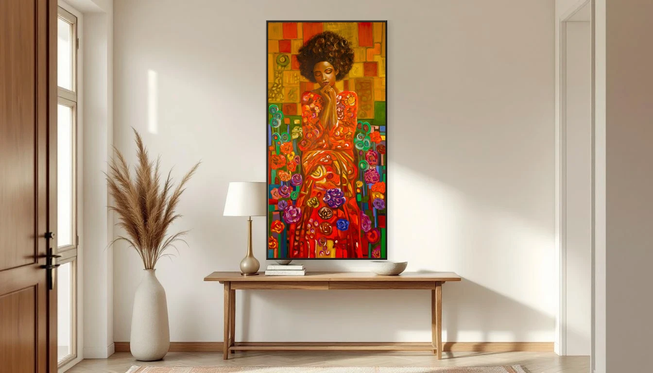 The Welcome Wall: Why Your Hallway Deserves Real Art