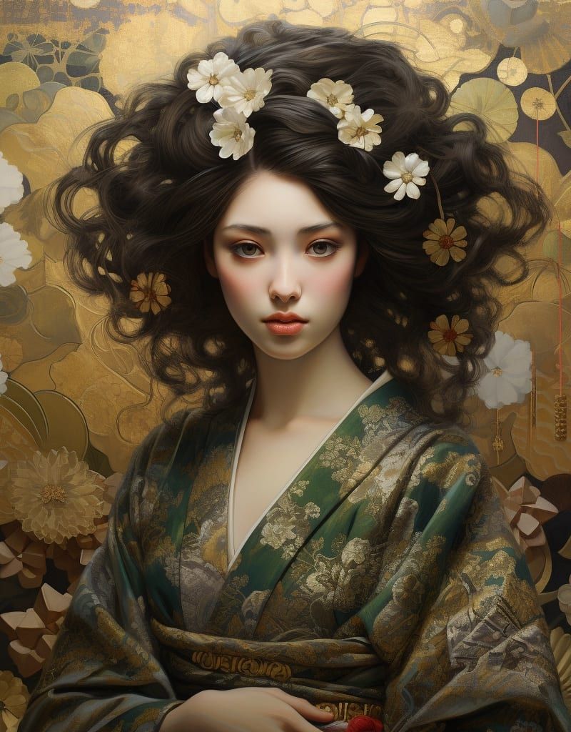 Geisha Jugendstil