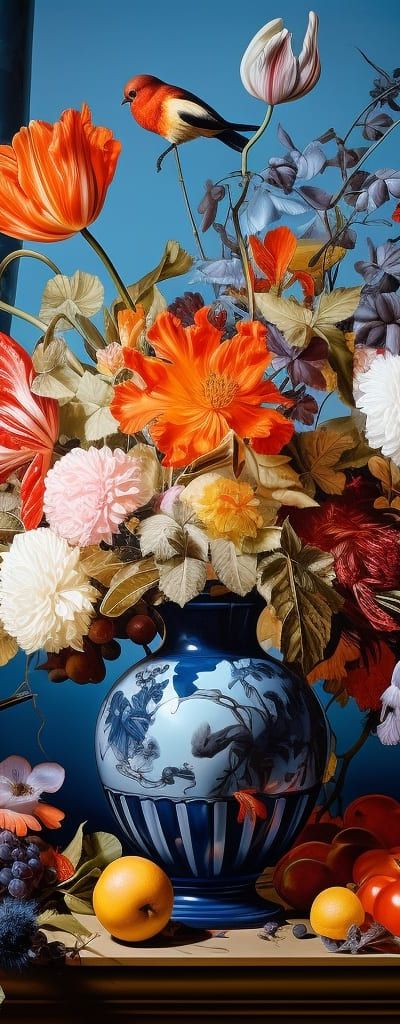 Delfts Blauw Vaas