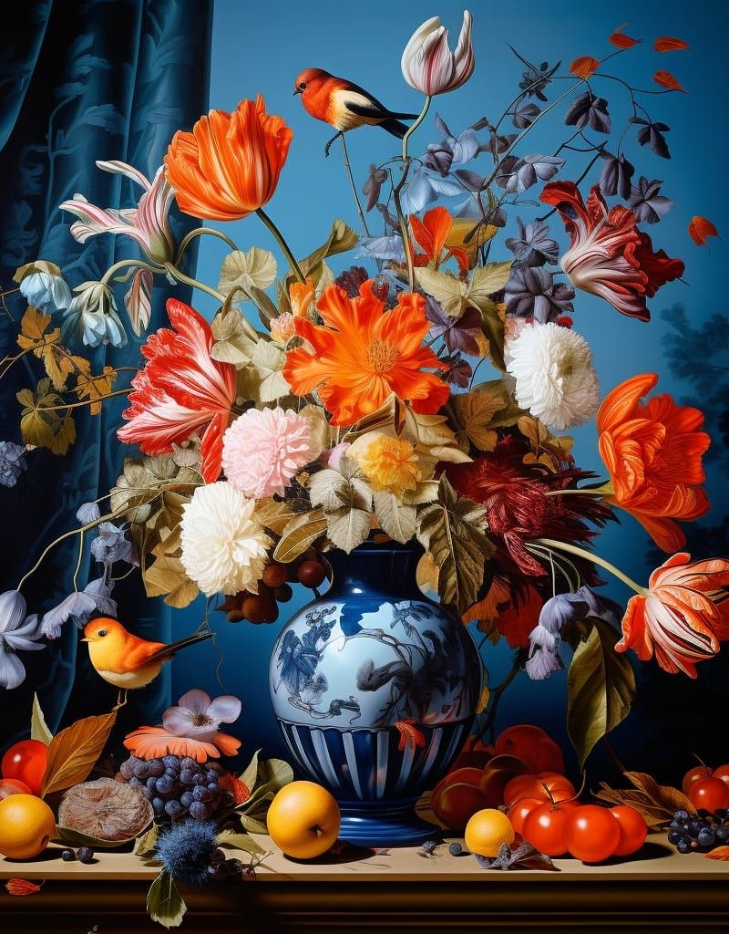 Delfts Blauw Vaas
