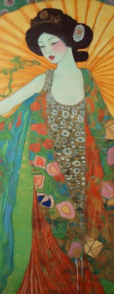 Klimt Abstractie