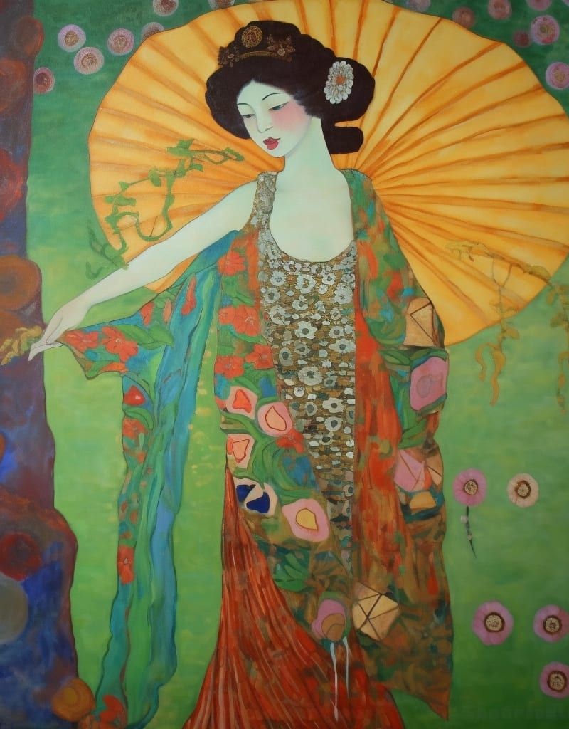 Klimt Abstractie