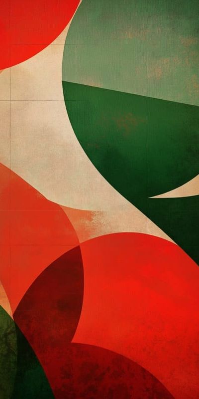 Retro Reds & Greens